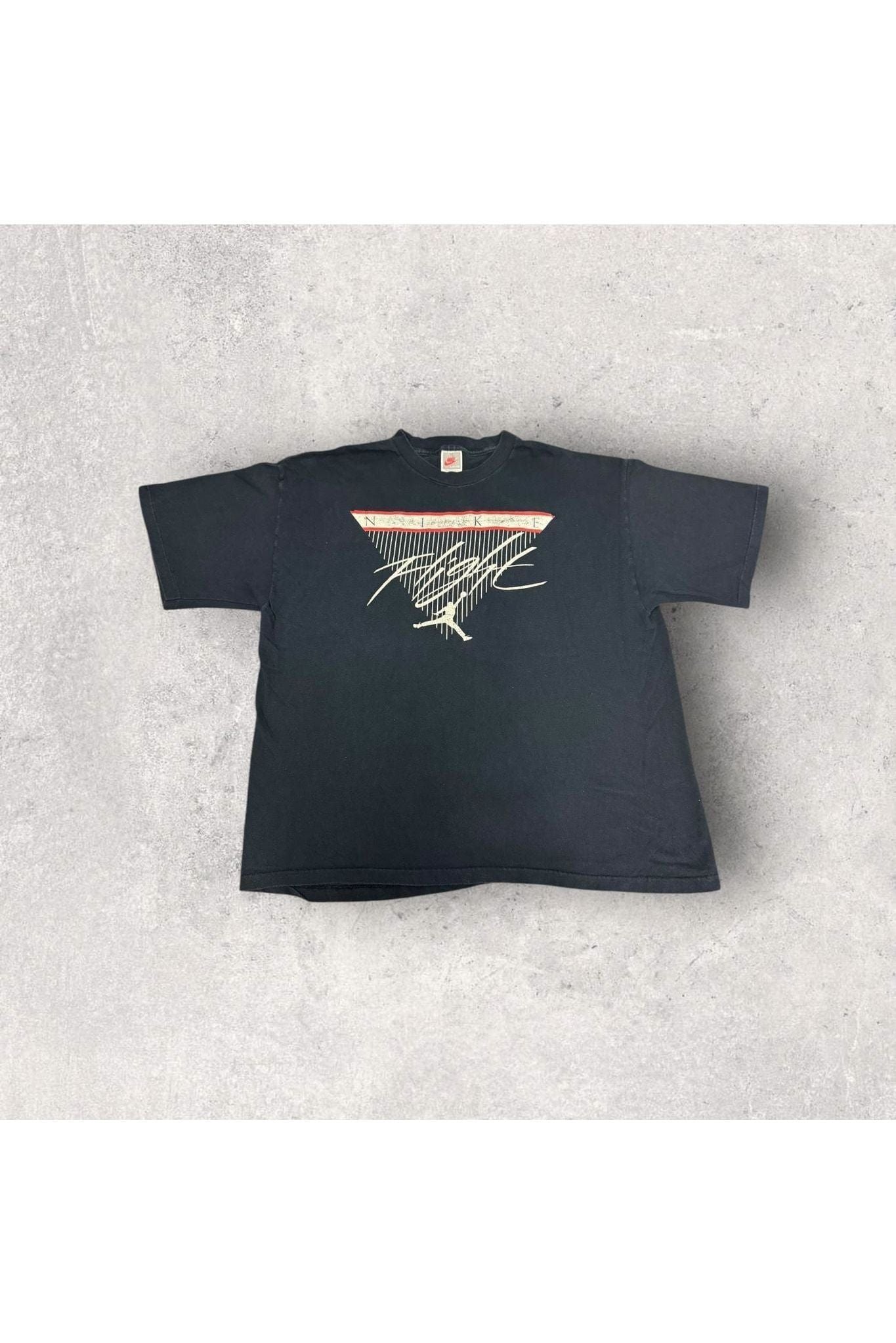 Vintage 90s Made In USA Nike Flight Jordan Tee- L