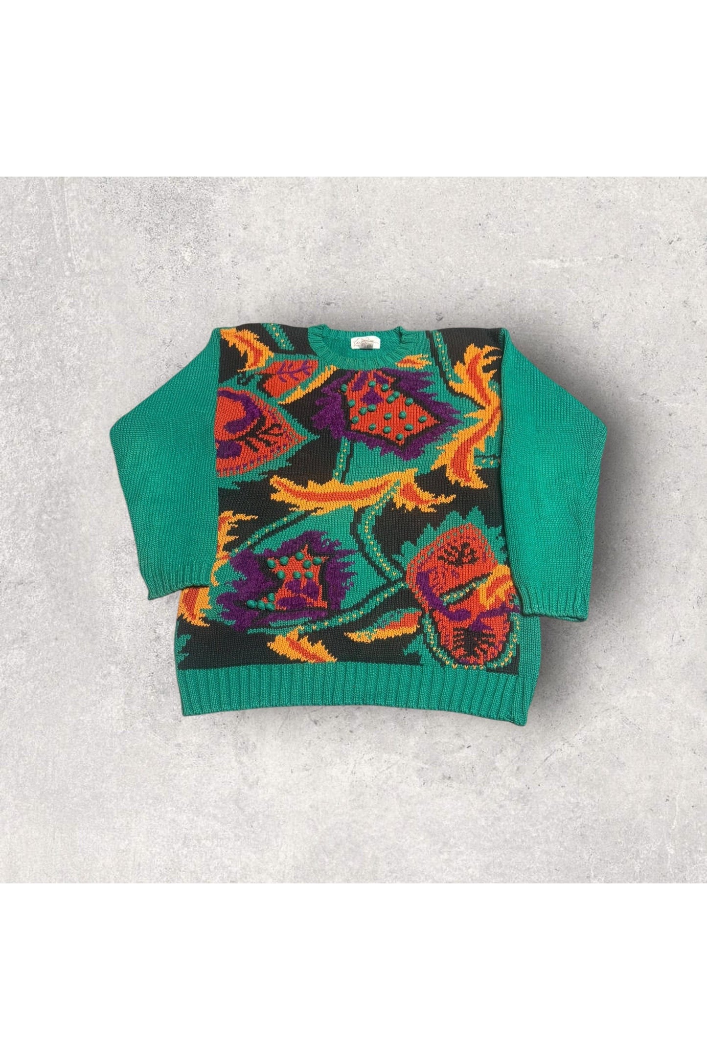 Vintage Eddie Dassin Women's Knit Sweater- L