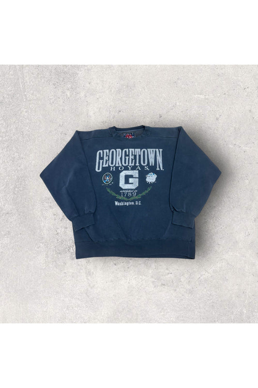 Vintage Galt Sand Georgetown Hoyas Crewneck- L