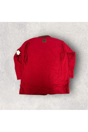 Vintage Deadstock 1994 Marlboro Red Canvas Chore Coat w/ Removable Lining- M