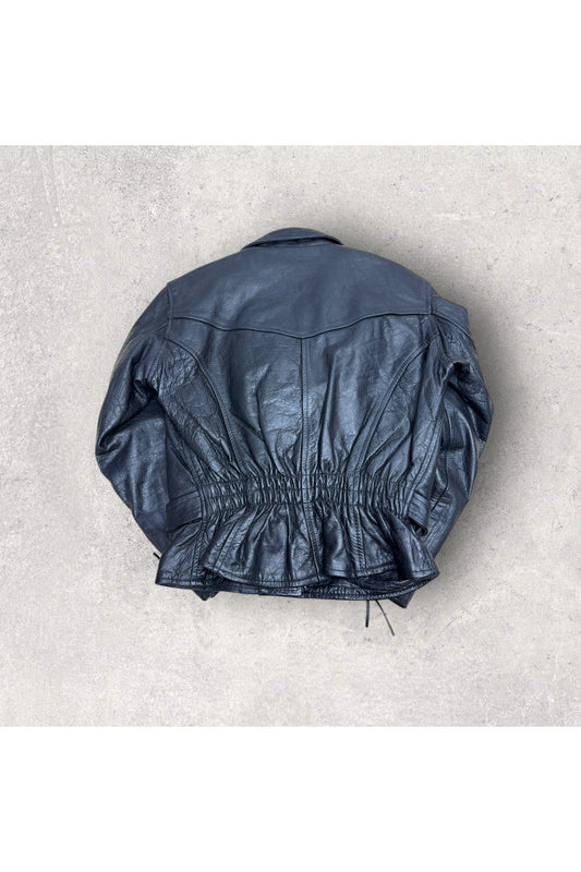 Vintage North Western Leather Moose Creek Montana Leather Jacket- L