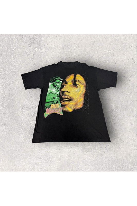 Vintage Bob Marley No Woman No Cry Bootleg Rap Tee- XL/XXL