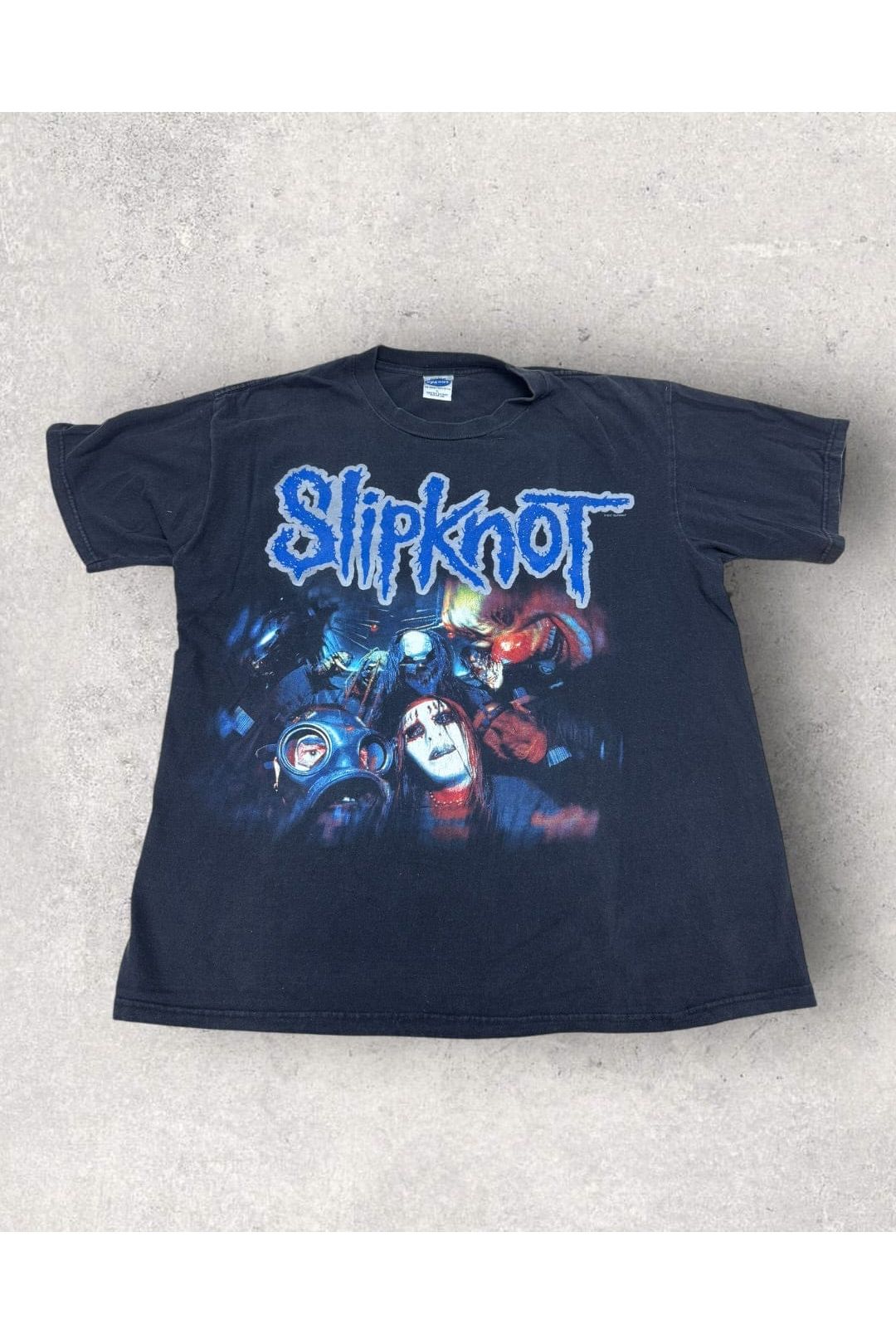 Vintage 2001 Cygnus Slipknot Self Titled Iowa Era Tee- L