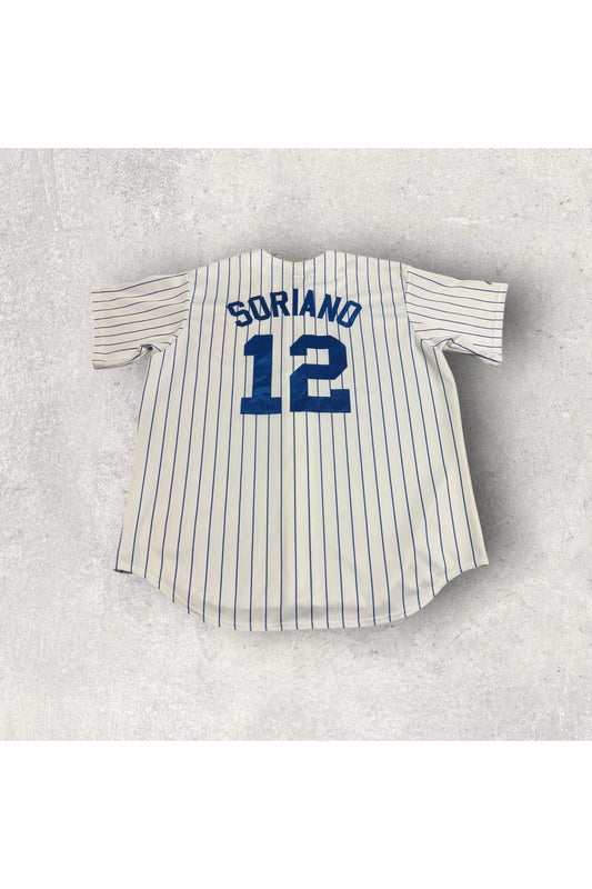 Vintage Majestic Made In USA Alfonso Soriano Chicago Cubs Baseball Jersey- XL
