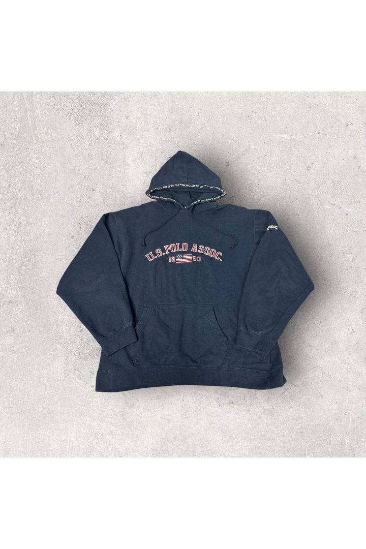 Vintage Y2K U.S. Polo Assoc. Hoodie- XL