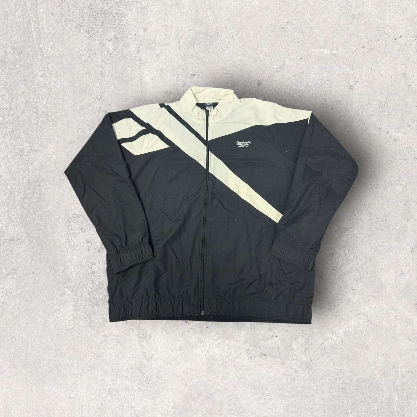 Vintage Reebok Full Zip Windbreaker- XXL