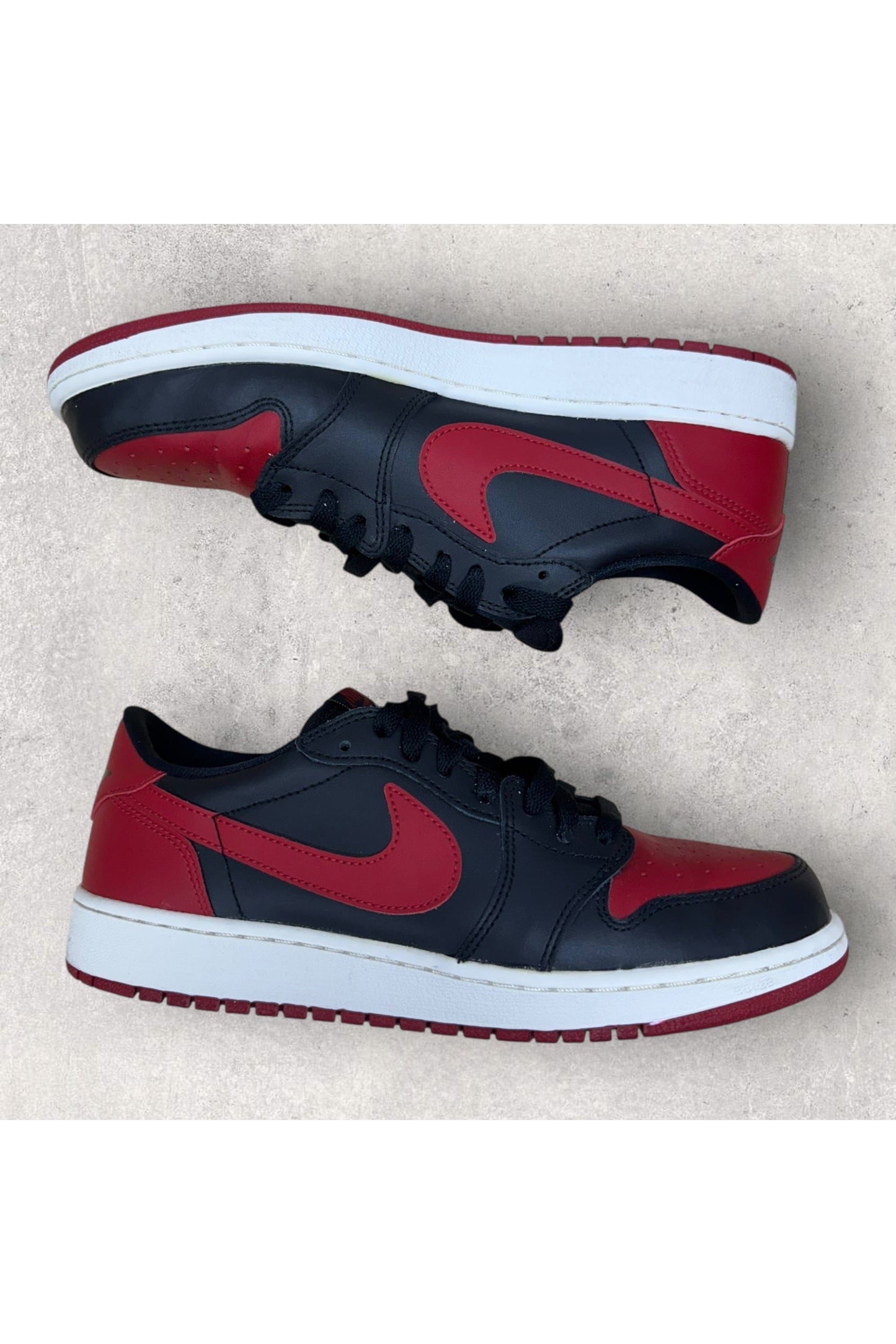 Jordan 1 Retro Low Bred (2015) (GS)- 7Y