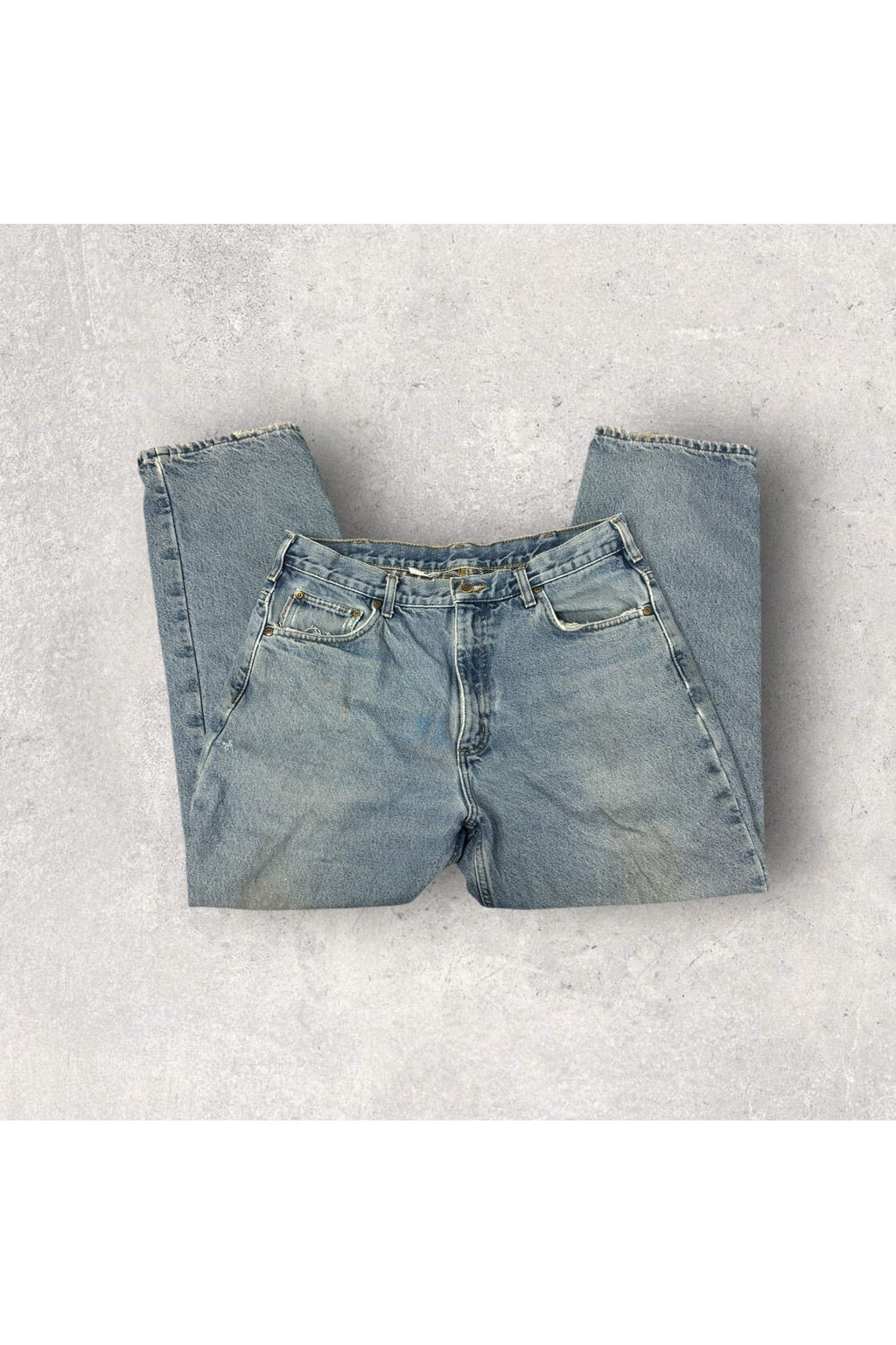 Vintage Blanket Lined Carhartt Workwear Jeans- 32 x 30