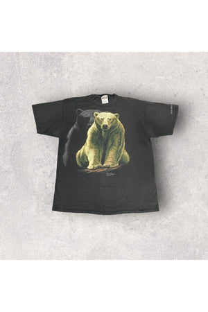 Vintage TULTEX Seaworld Wild Arctic Grizzly Bear Nature Tee- XL