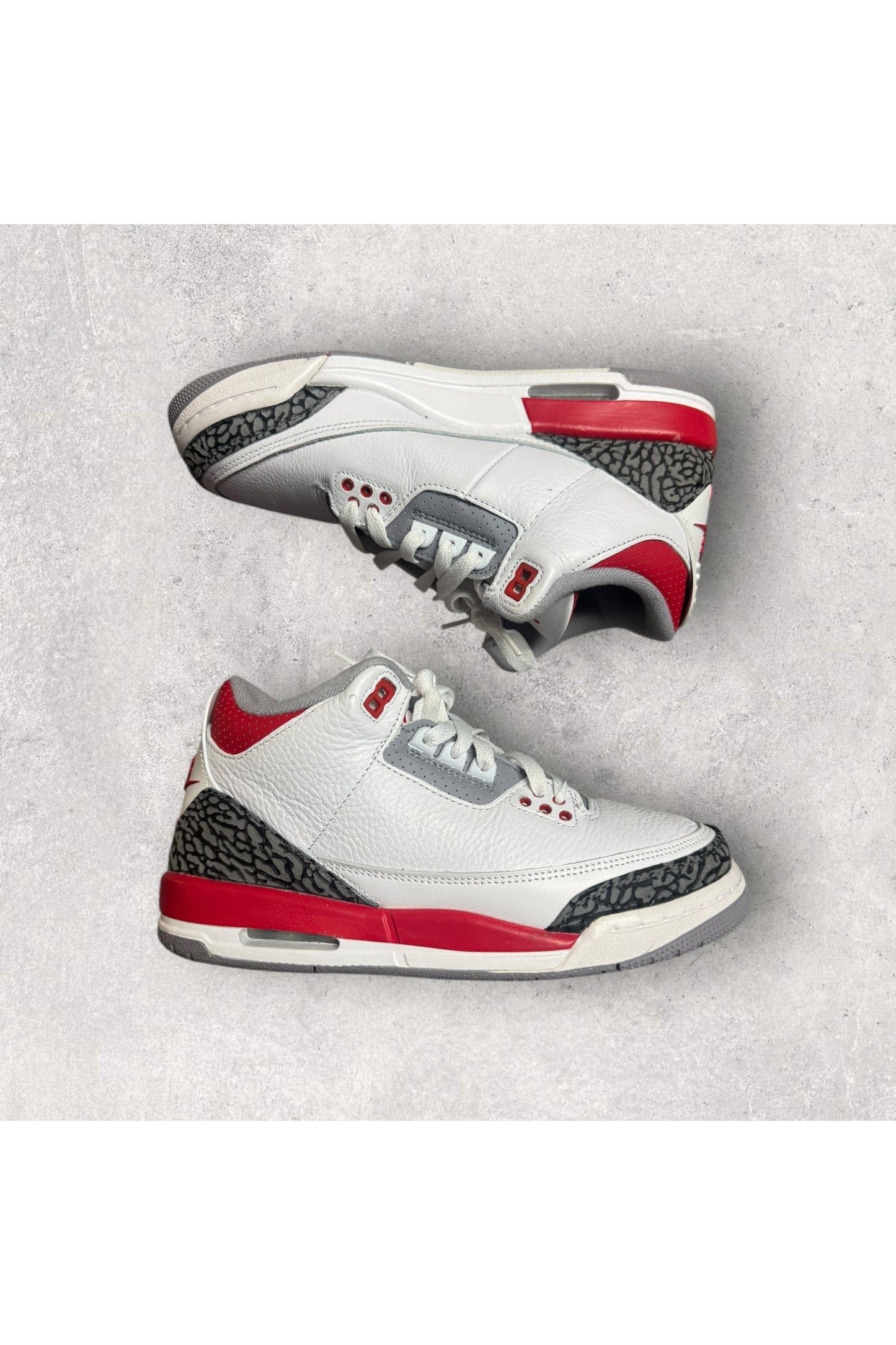Jordan 3 Retro Fire Red (2022) (GS)- SZ 6.5Y