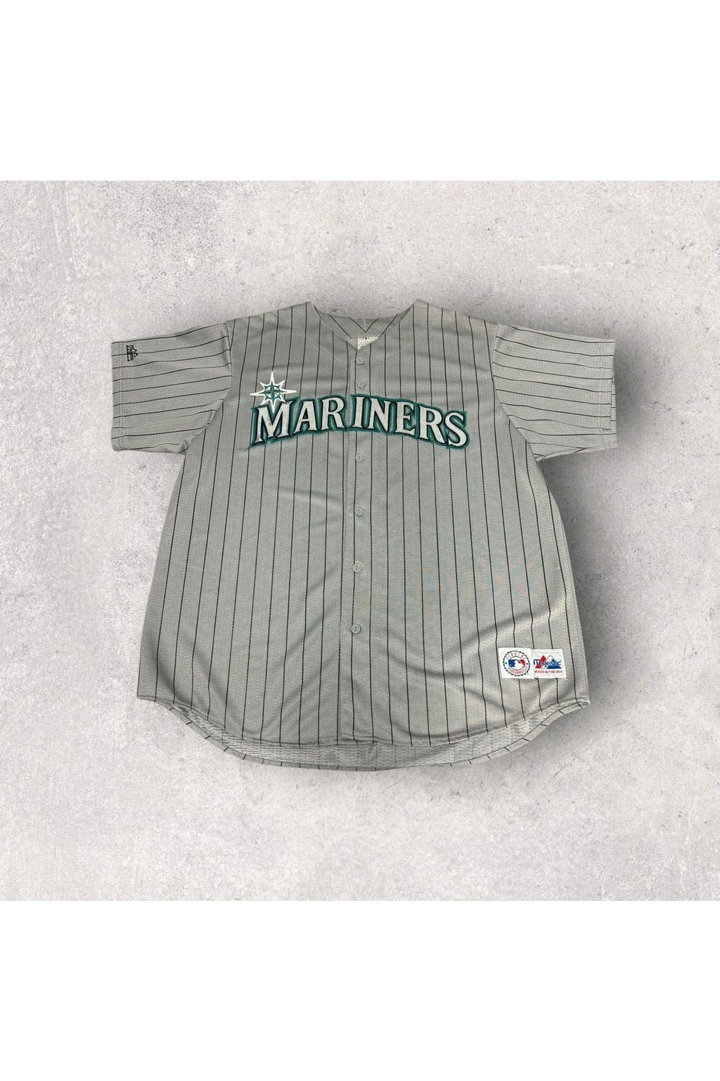 Vintage Made In USA Majestic Seattle Mariners Baseball Jersey- XXL