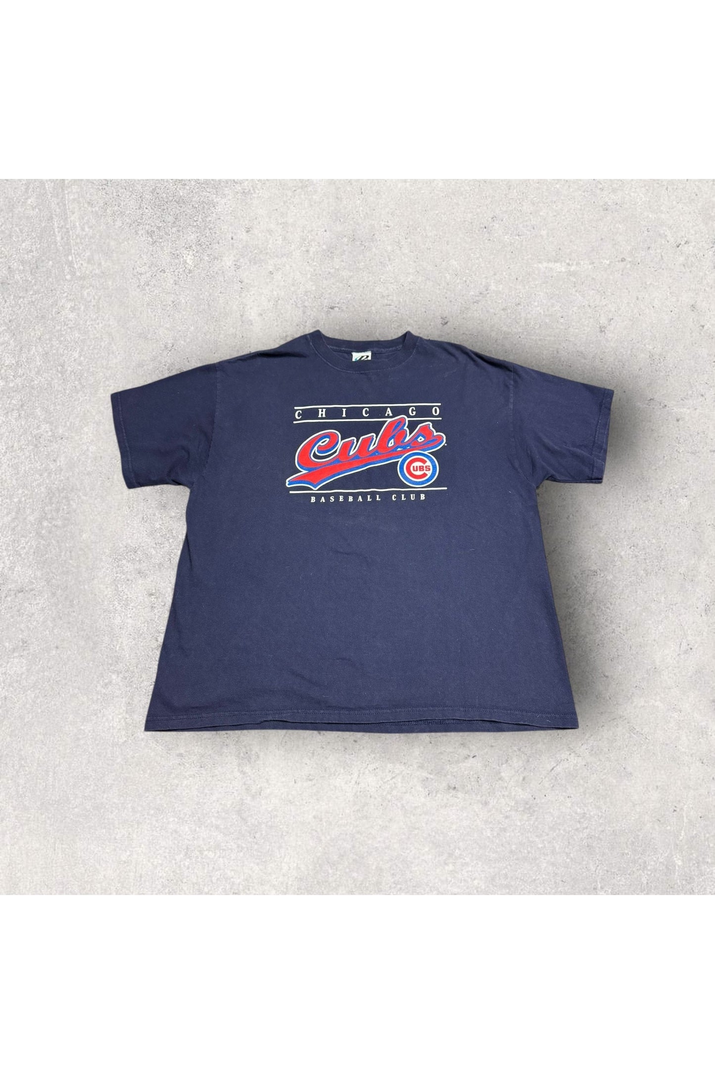 Vintage Dynasty Chicago Cubs Baseball Club Tee- L