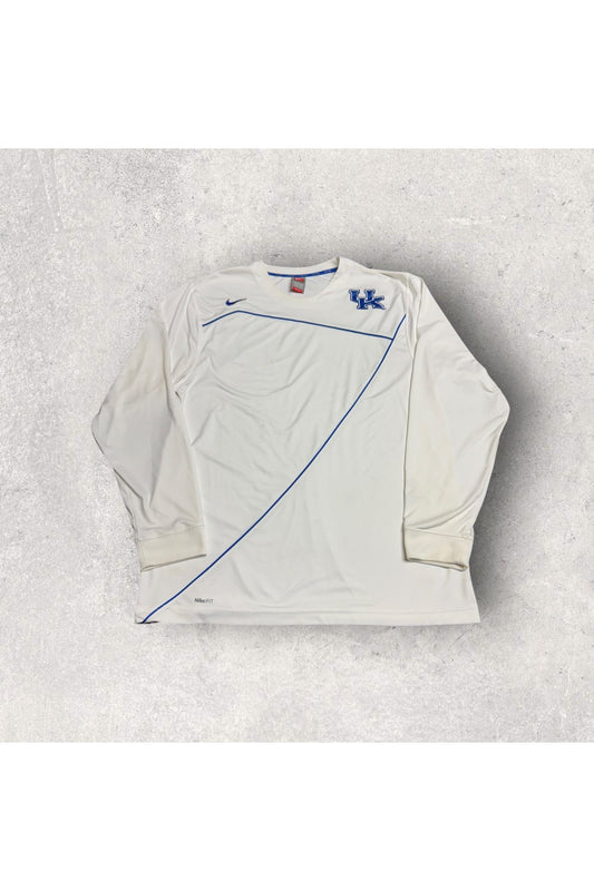 Vintage Team Nike University of Kentucky Embroidered Elite Long Sleeve- L
