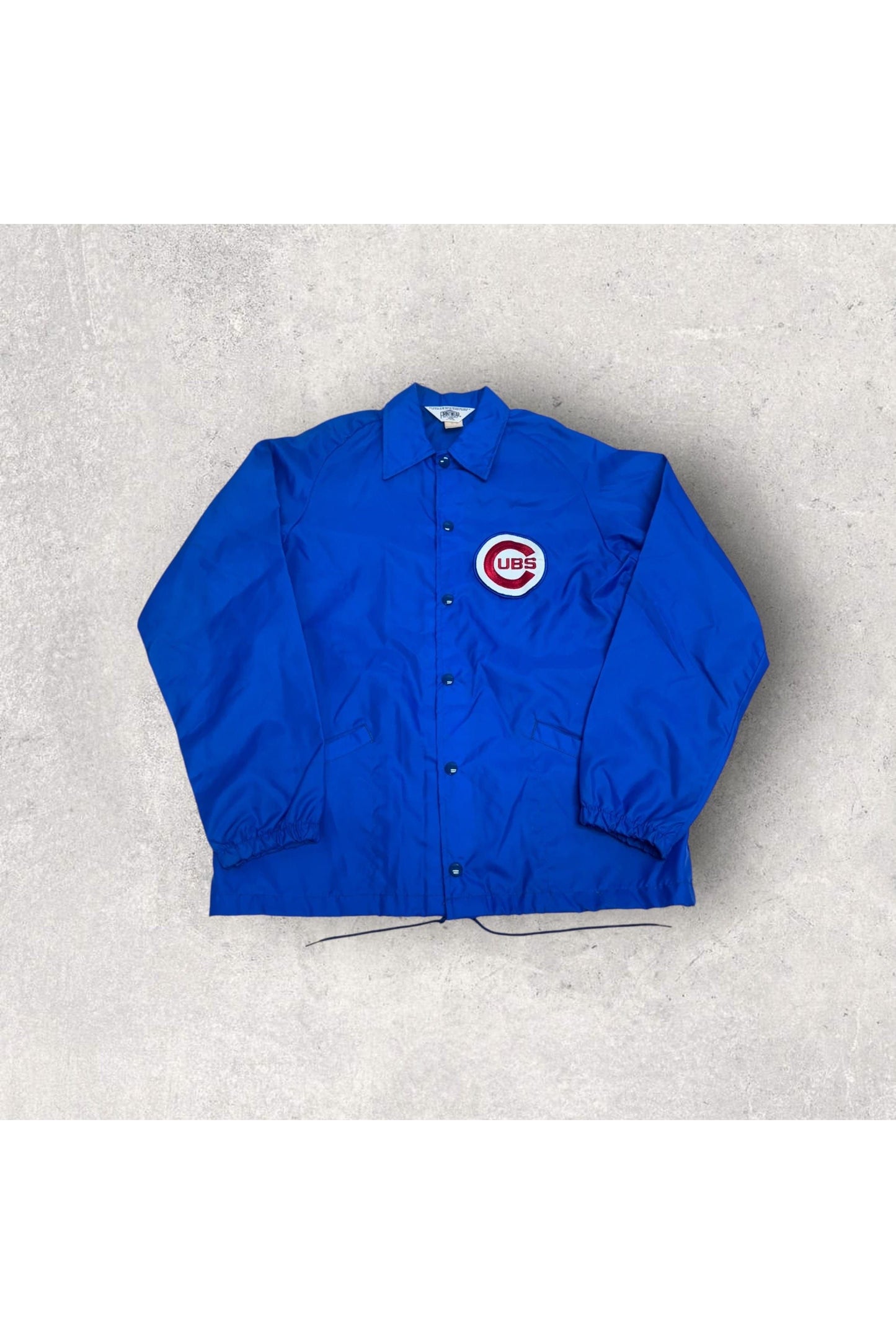 Vintage Printwear Made In USA Nylon Chicago Cubs Windbreaker/Light Jacket- XL