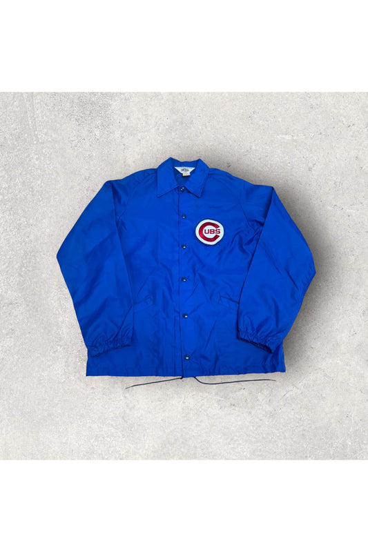 Vintage Printwear Made In USA Nylon Chicago Cubs Windbreaker/Light Jacket- XL