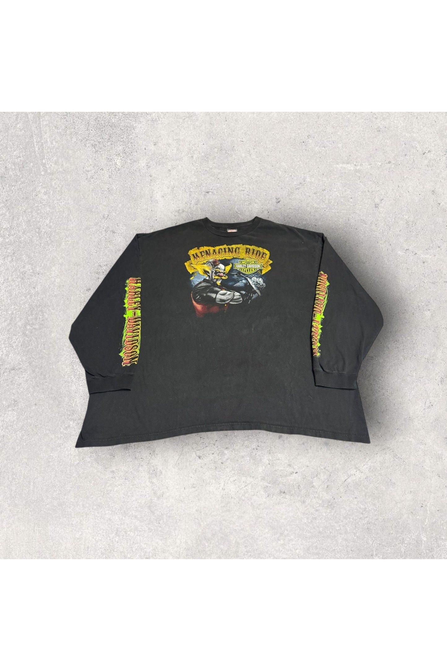 2011 Menacing Ride Harley-Davidson Of Valparaiso Indiana Long Sleeve- 4XL