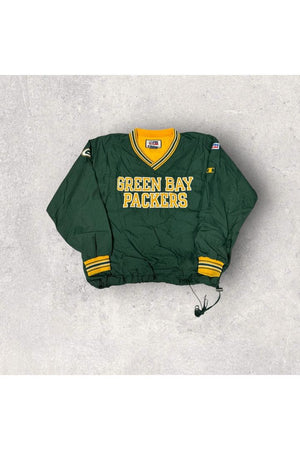 Vintage Proline By Champion Green Bay Packers Pullover Windbreaker- L