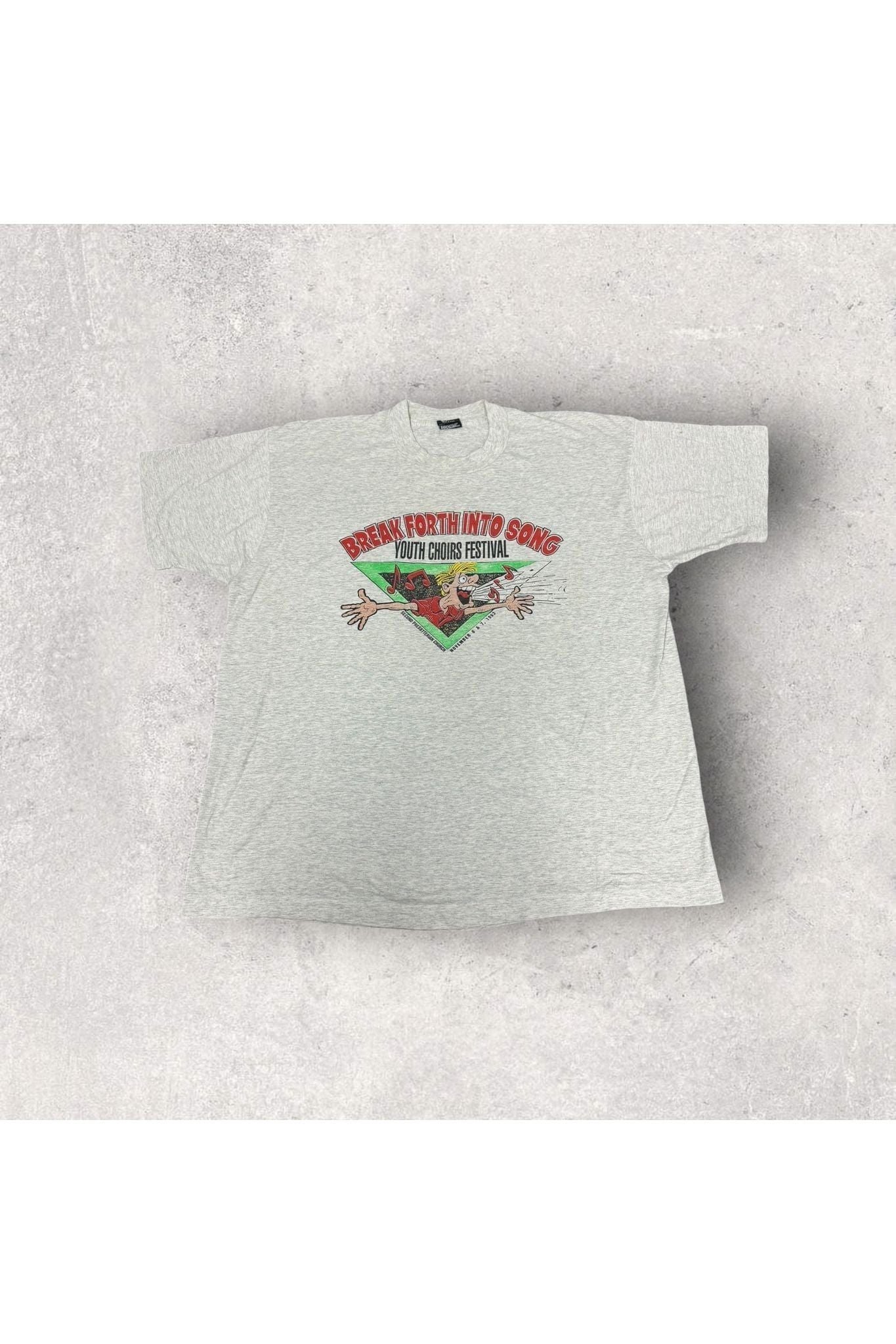 Vintage Best Screen Stars 1993 Break Forth Into Song Tee- XL