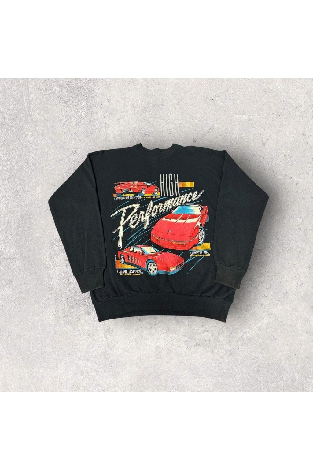 Vintage Made In USA SSI High Performance 90s Car Crewneck- XL