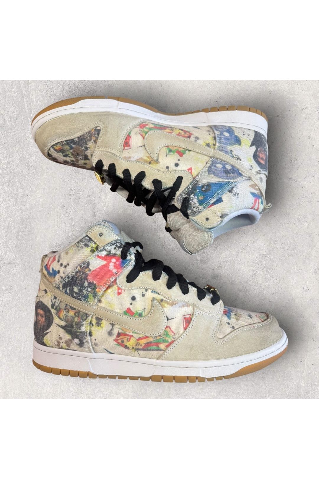 Nike SB Dunk High Supreme Rammellzee- SZ 12