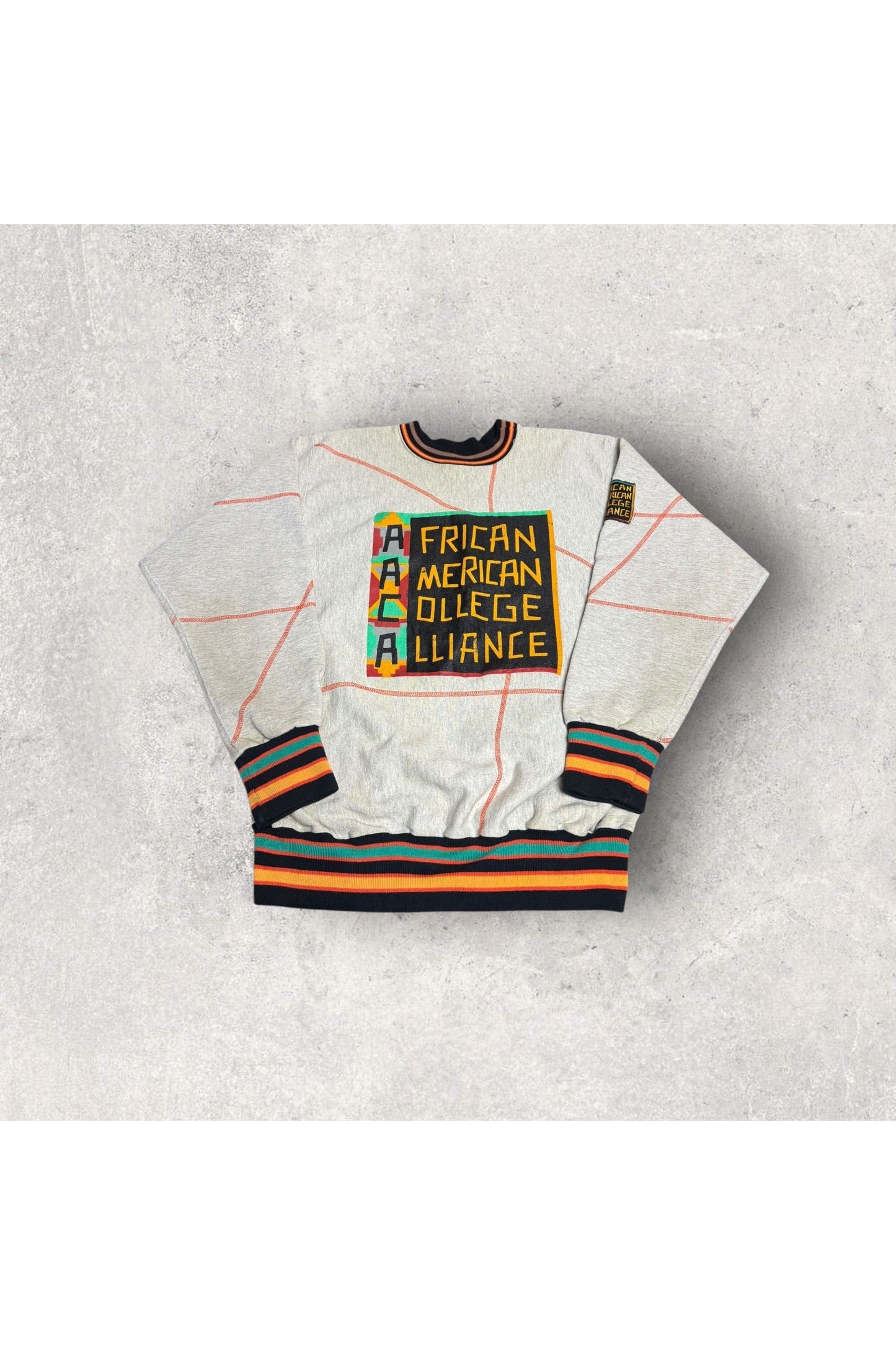 Vintage 90s African American College Alliance Crewneck- XL