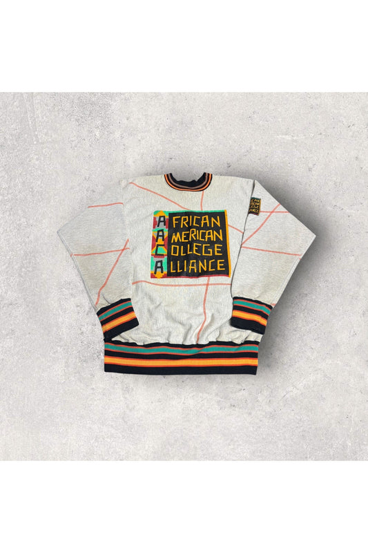 Vintage 90s African American College Alliance Crewneck- XL