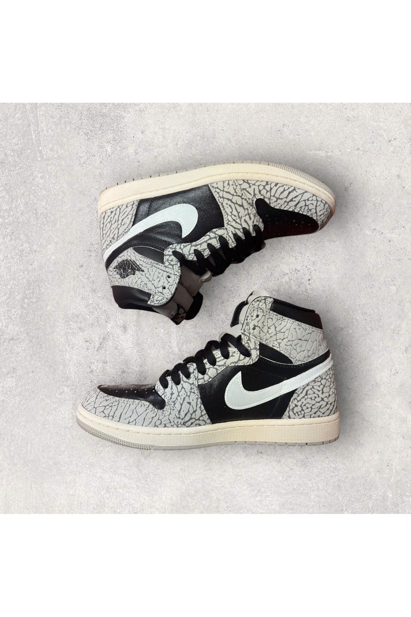 Jordan 1 Retro High OG WHITE CEMENT (CUSTOM)