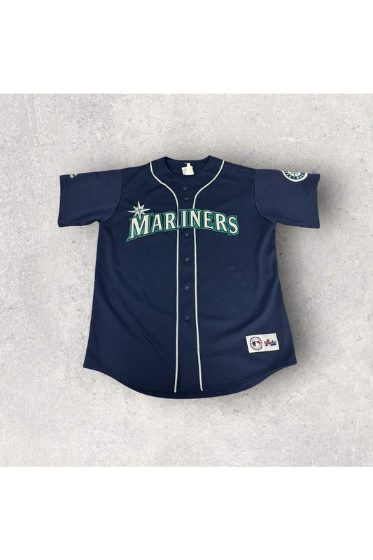 Vintage Majestic Seattle Mariners Baseball Jersey- XL