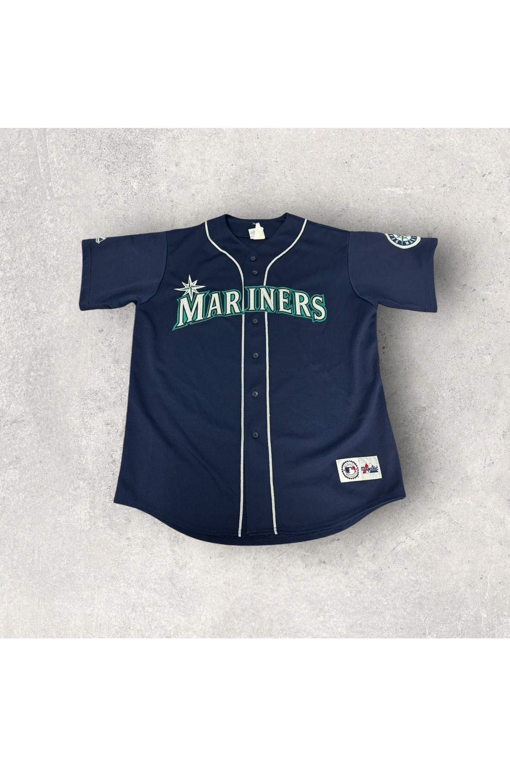Vintage Majestic Seattle Mariners Baseball Jersey- XL