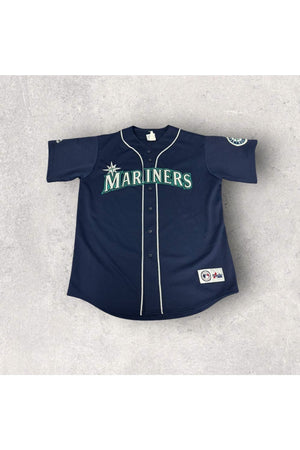 Vintage Majestic Seattle Mariners Baseball Jersey- XL