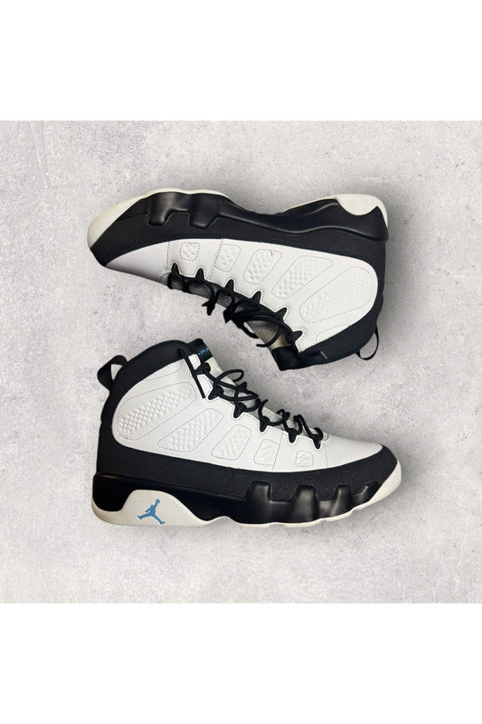 Jordan 9 Retro University Blue- SZ 12