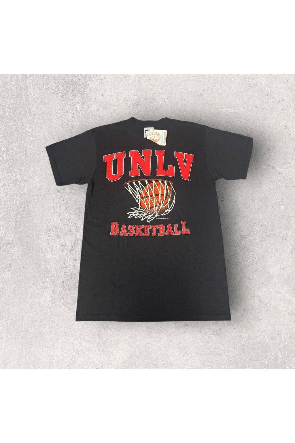 Vintage Deadstock Tultex 90s UNLV Basketball Tee- M