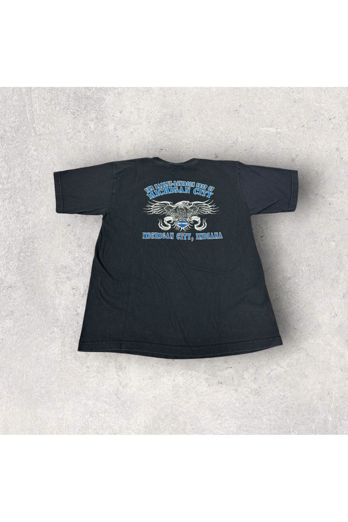 Vintage 2005 Michigan City Harley-Davidson Tee- XL