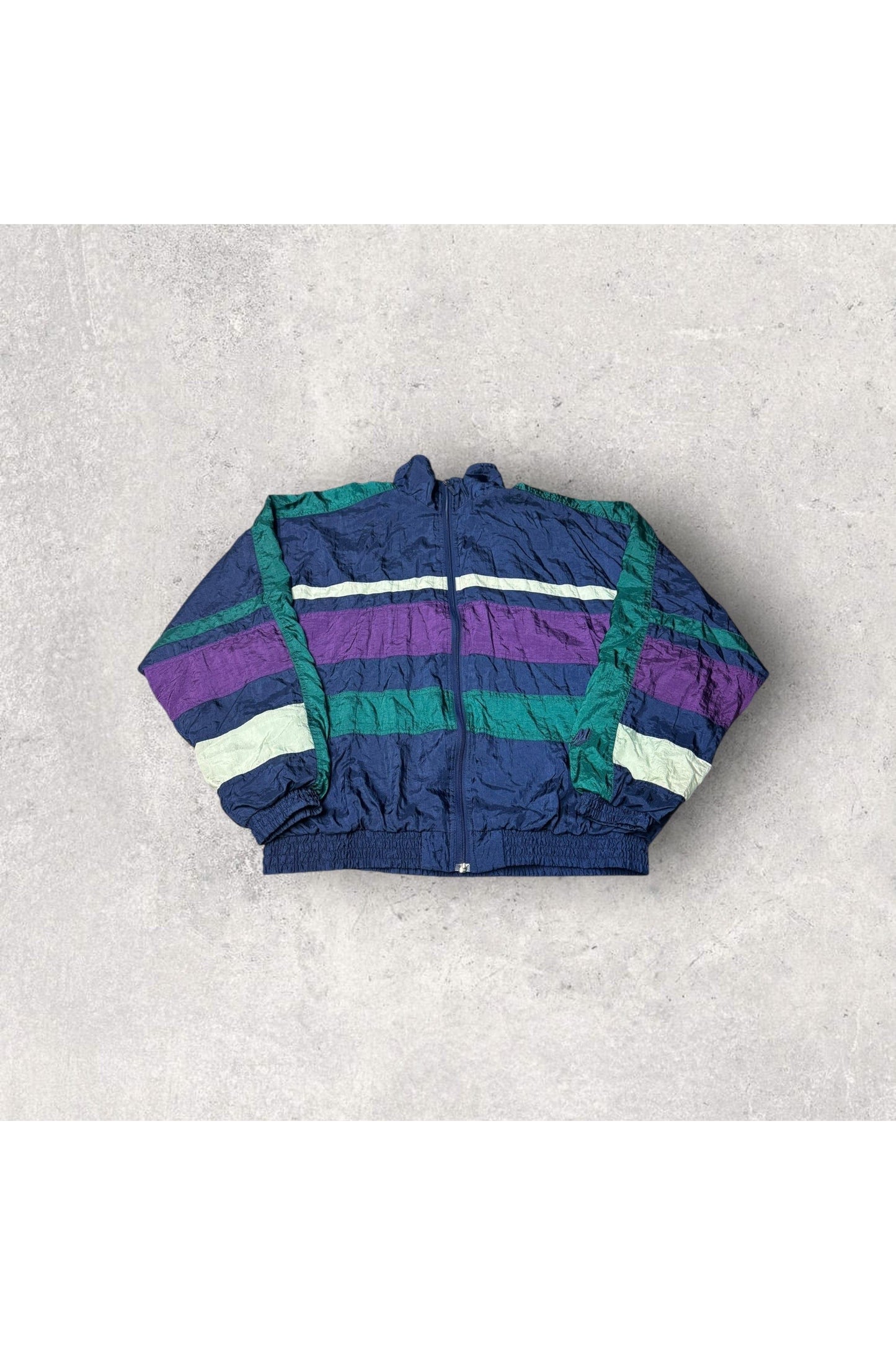 Vintage M Sport Full Zip Windbreaker- L