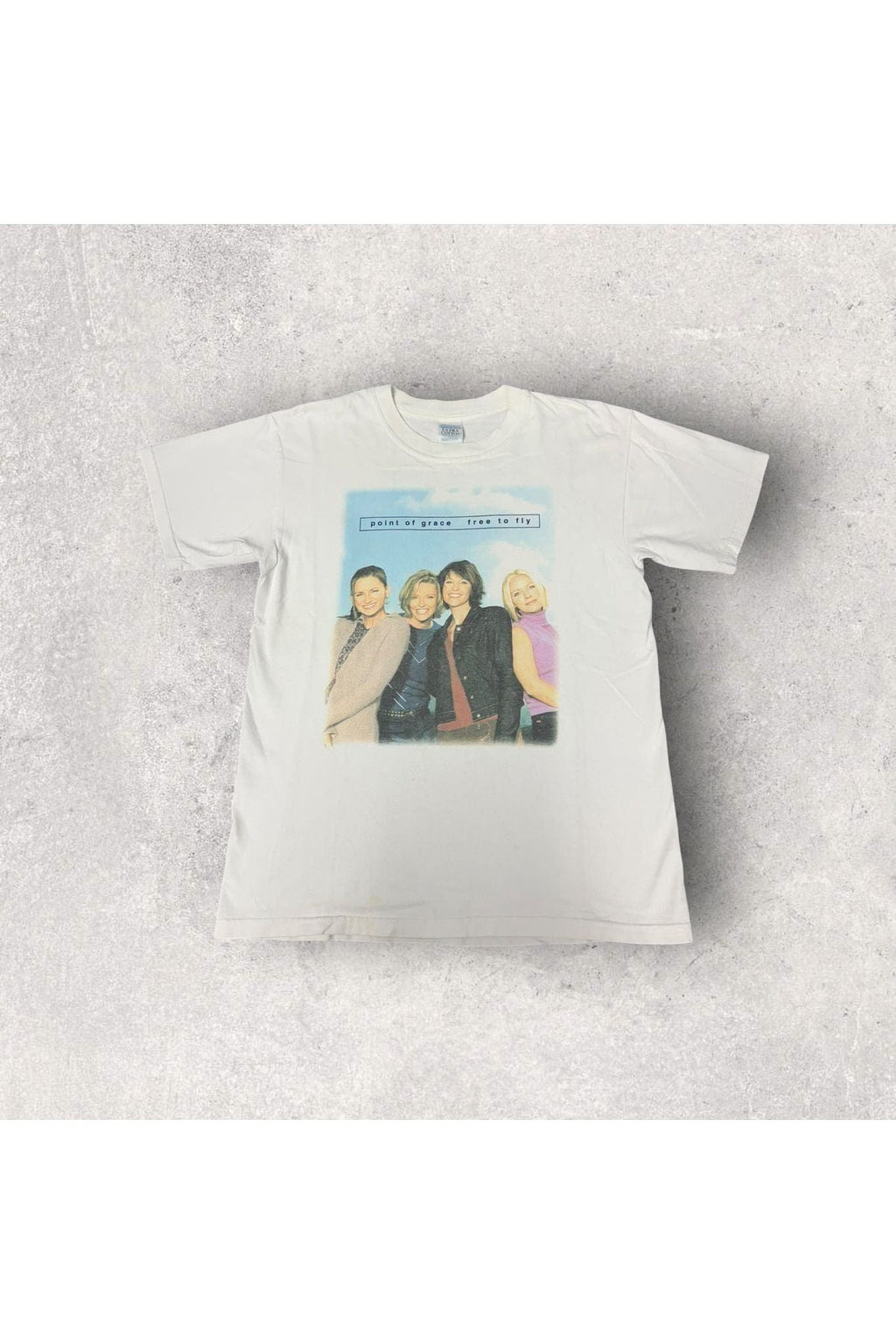 Vintage Point of Grace 2001 Free To Fly Tour Tee- M