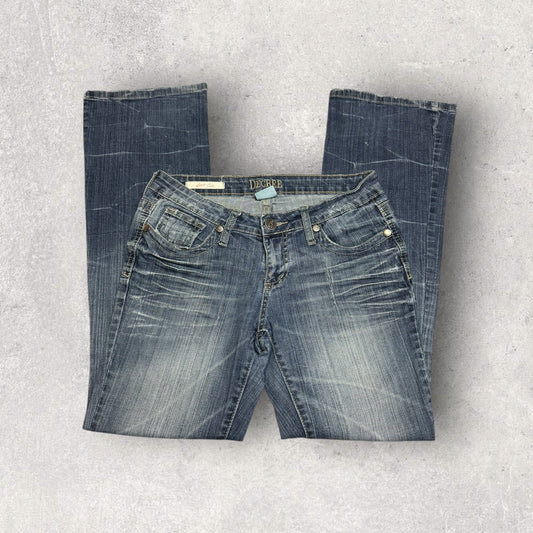 Vintage Y2K Women's Decree Low Rise Bootcut Jeans- SZ 9