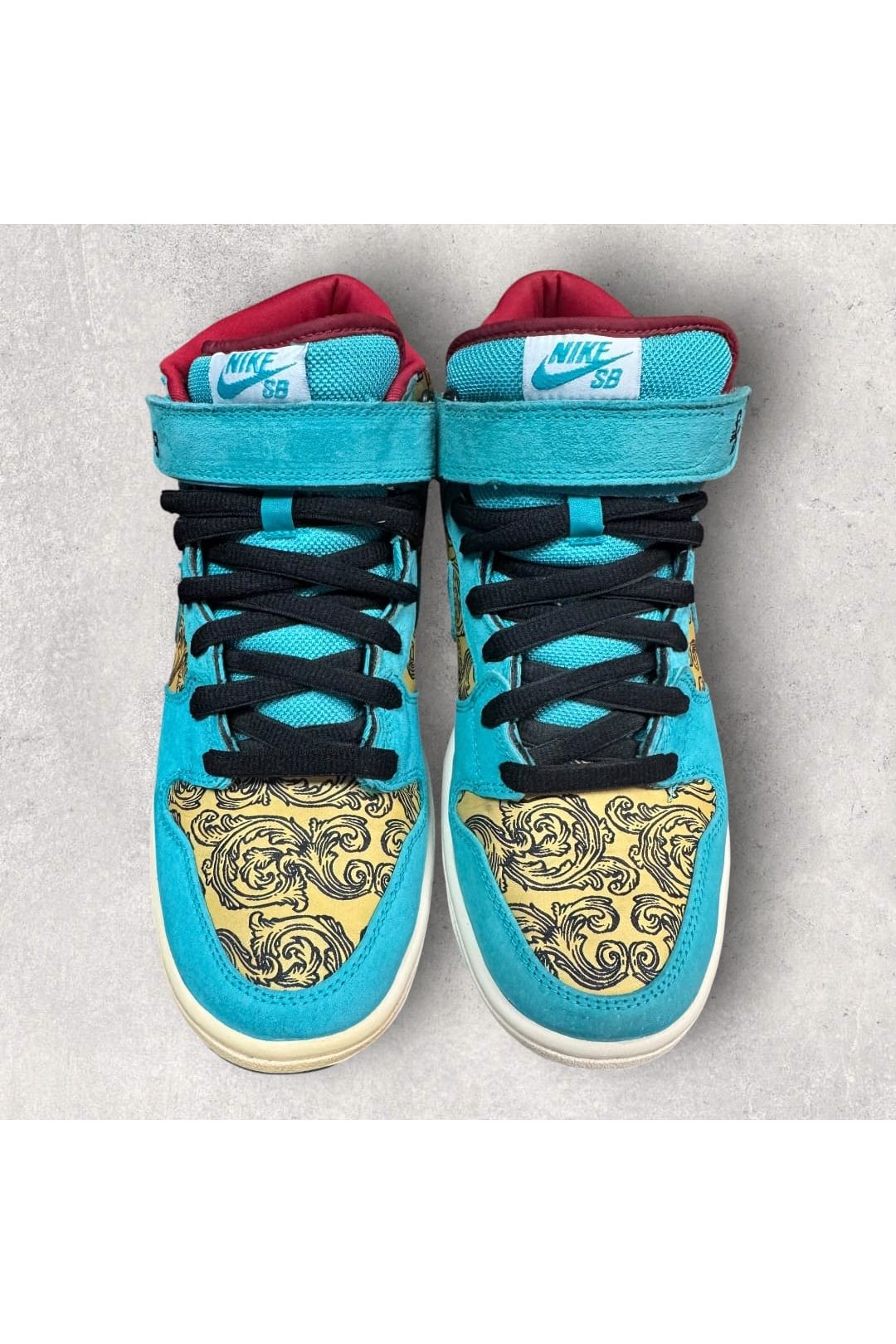 Nike SB Dunk Mid Premium Peacock- SZ 10