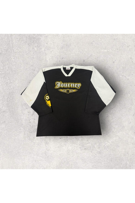 Vintage 2003 Journey The Main Event Hockey Jersey- L