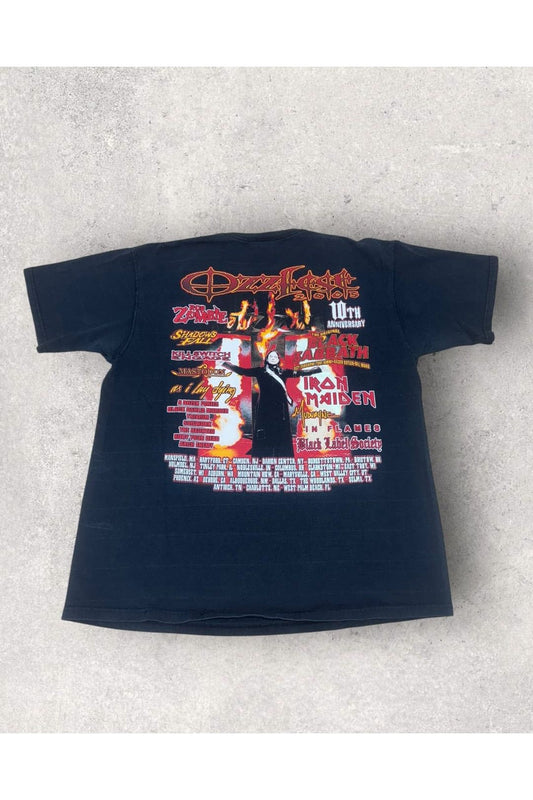 Vintage 2005 Ozzfest Tour 10th Anniversary Tee- XL
