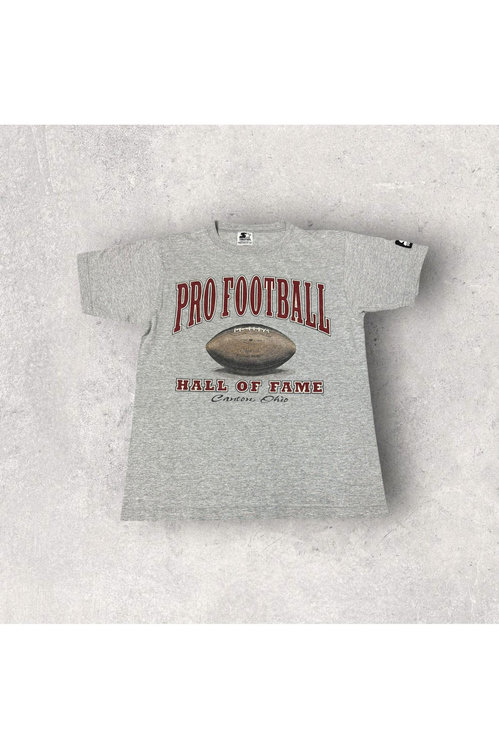Vintage Made In USA Starter Pro Football Hall of Fame Tee- YTH M (10-12)