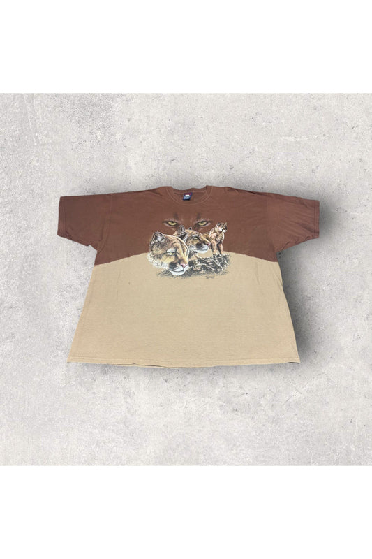 Vintage Polar Graphics USA Find 10 Cougars Tee- XXL