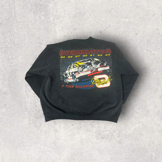 Vintage Jerzees 1994 Dale Earnhardt The Intimidator 7 Time Champion NASCAR Racing Crewneck- XL