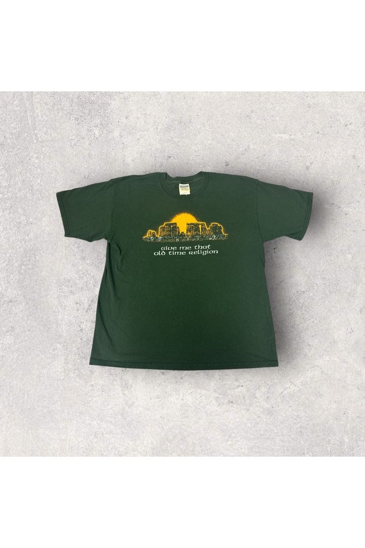 Vintage Give Me That Old Time Religion Tee- XL
