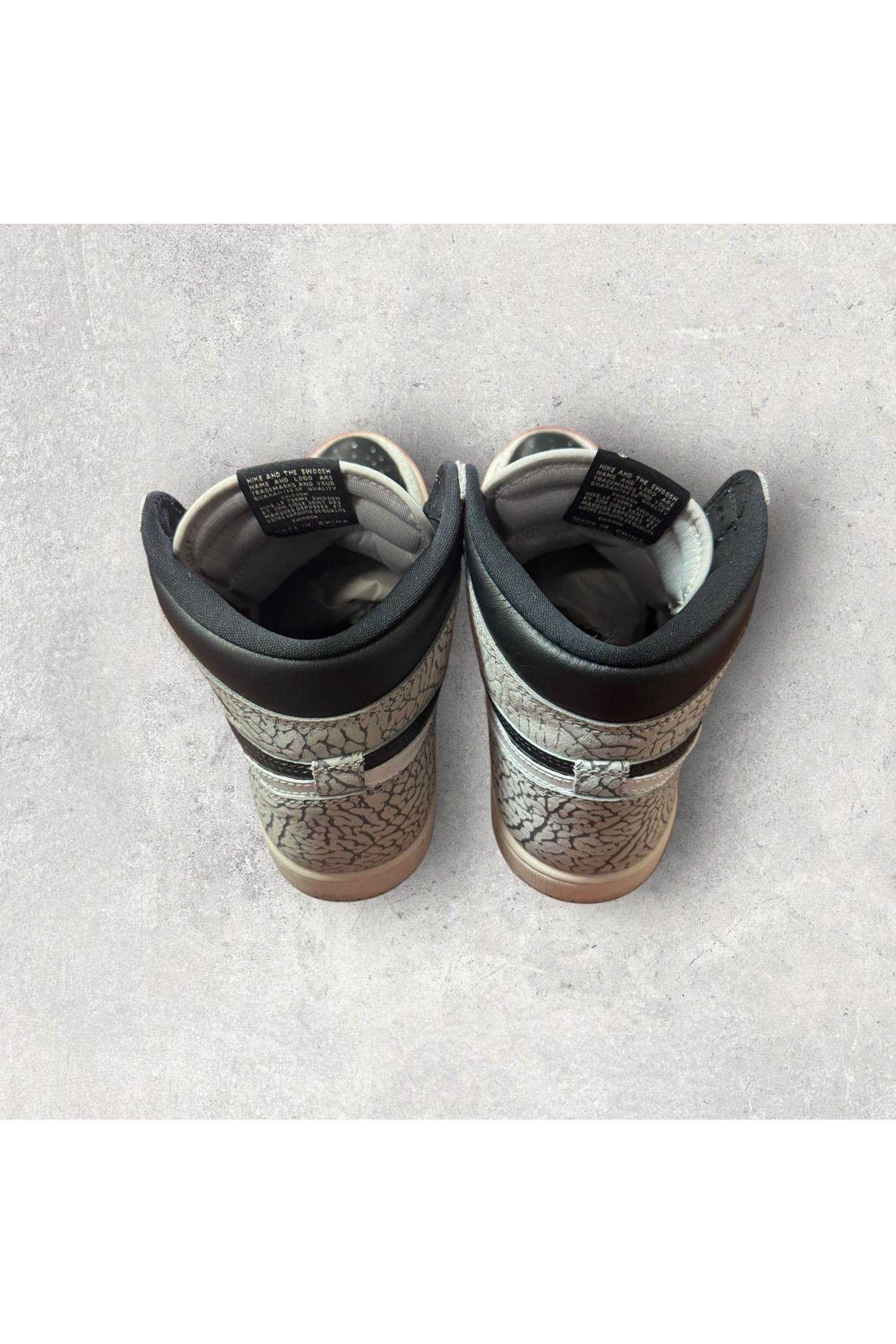 Jordan 1 Retro High OG WHITE CEMENT (CUSTOM)