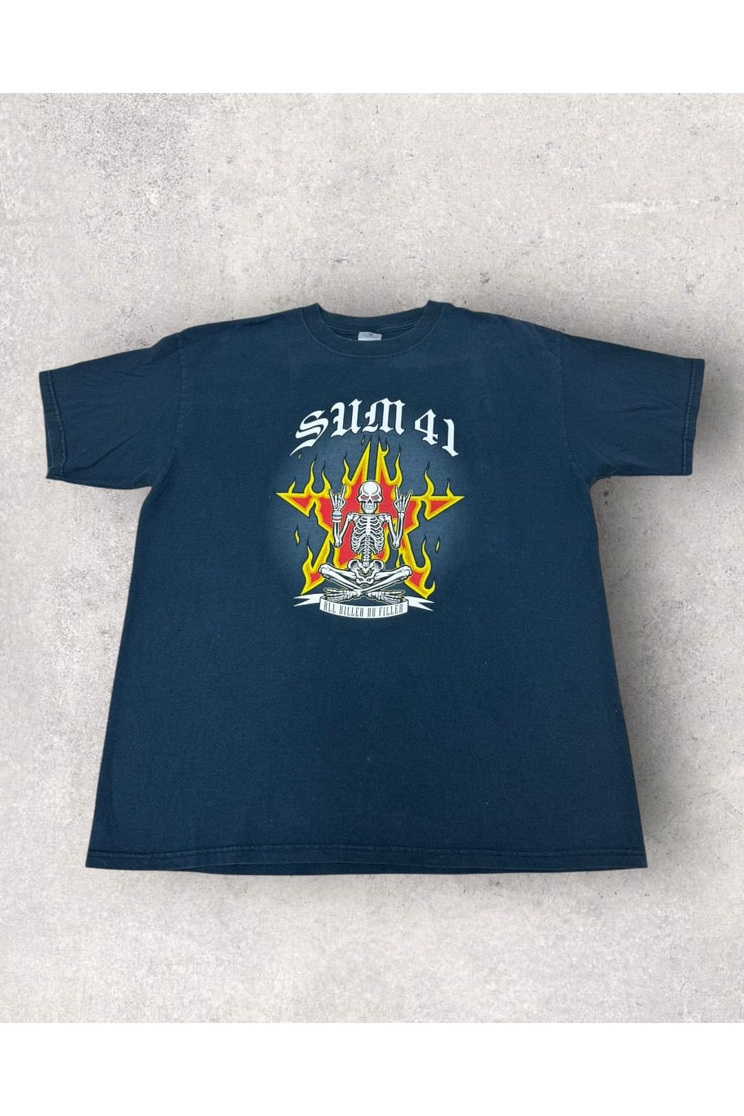 Vintage ANVIL SUM 41 All Killer No Filler Band Tee- XL