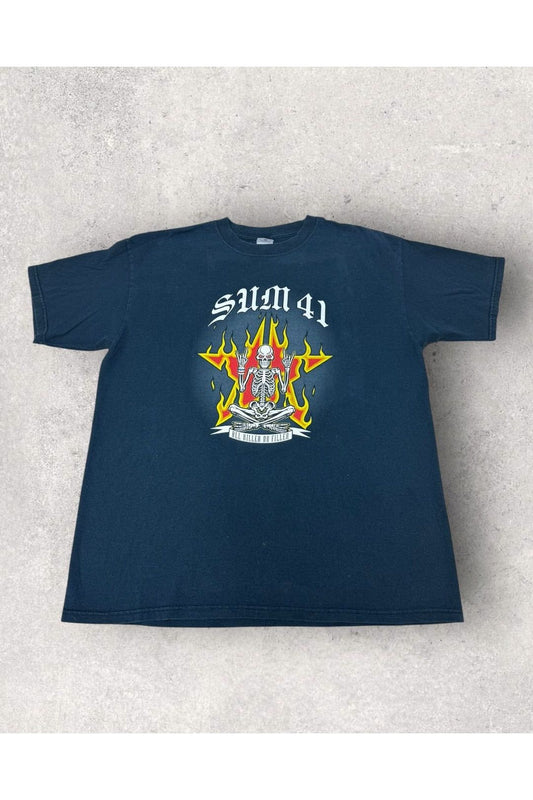 Vintage ANVIL SUM 41 All Killer No Filler Band Tee- XL
