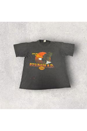 Vintage 1995 Sturgis S.D. Only The Strong Survive Tee- XL