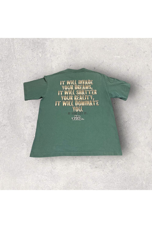 Vintage Single Stitch NO FEAR It Will Invade Your Dreams Tee- L