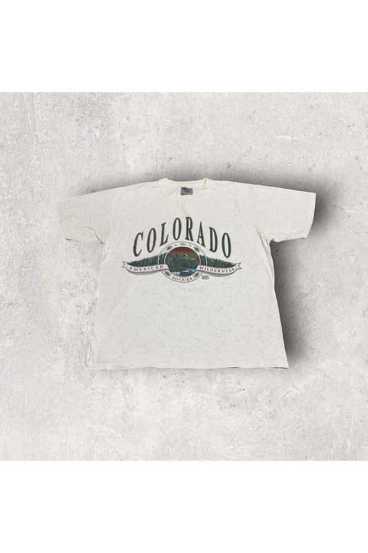 Vintage Oneita 1993 Colorado American Wilderness Tee- L