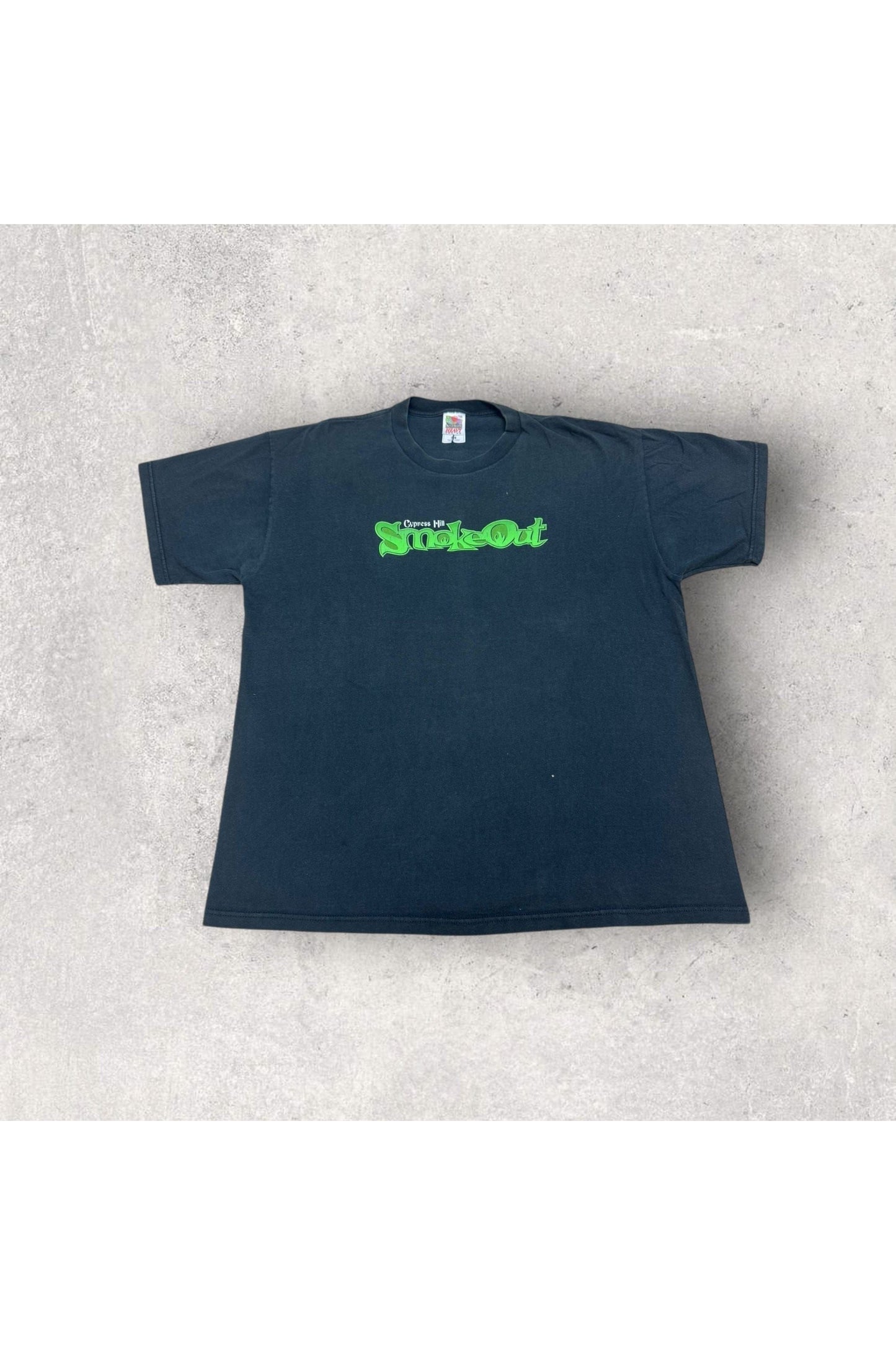 Vintage 2001 Cypress Hill Smoke Out Tour Tee- L